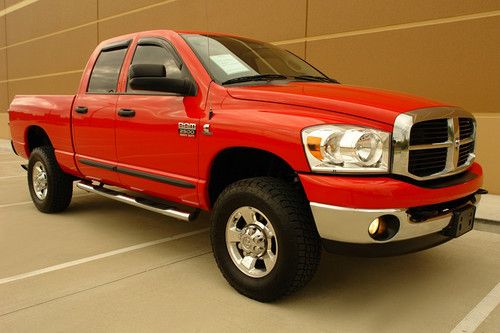 07 dodge ram 2500 slt big horn edition quad cab legendary 5.9l diesel 4wd 1owner