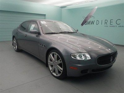 Maserati quattroporte sport gt s a 2008 low mileage 26,444 miles gray 4.2l