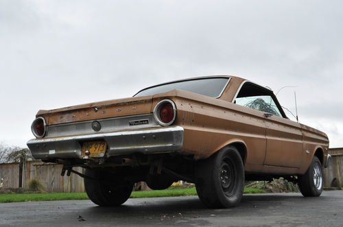 1964 ford falcon futura 260 v8, factory 4spd gasser rat rod race car project