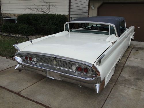 1958 lincoln continental mark iii convertible, low mileage, 1 of 3,048, rare