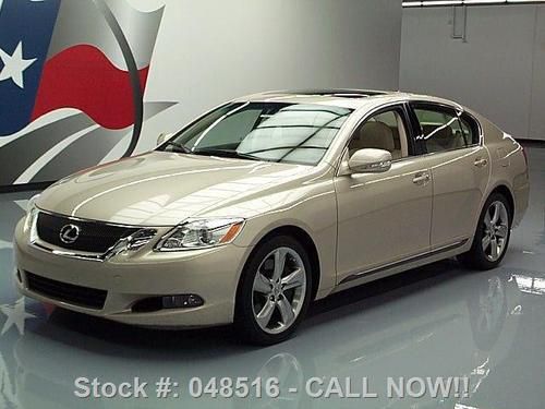 2010 lexus gs350 sunroof climate seats nav rear cam 28k texas direct auto