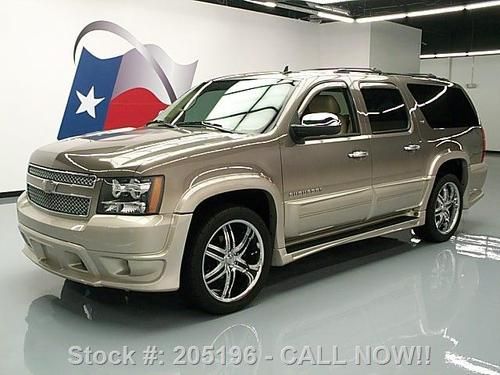 2011 chevy suburban ltz sunroof nav rear cam dvd 25k mi texas direct auto