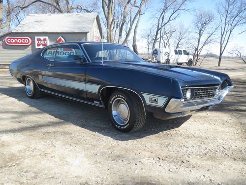 1970 torino gt 429 numbers matching, true gt survivor 44500 original miles