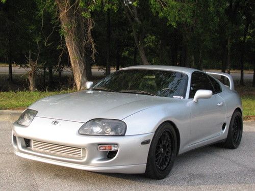 1995 toyota supra single turbo 6-mt fully built car