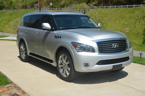 2011 infiniti qx56 4wd theater package 22" 9 spoke wheels