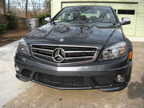 2008 mercedes benz c63 amg nav, warranty, p2 package