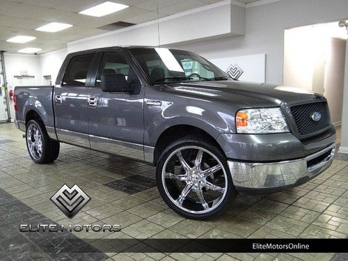 2006 ford f150 supercrew 24 chrome wheels pioneer sound w/ subs super clean