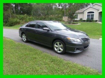 2011 toyota camry se sedan low miles sunroof cd