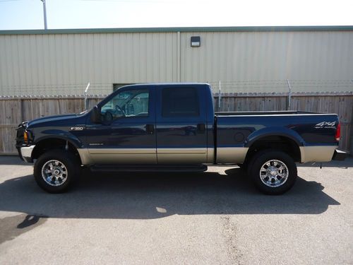 2001 ford f-350 super duty lariat crew cab pickup 4-door 7.3l