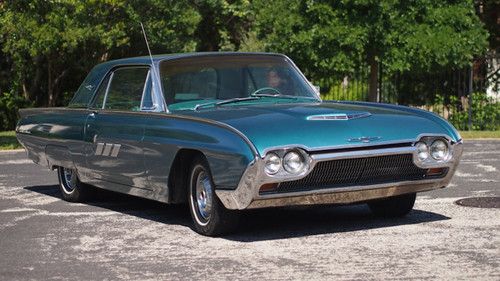 1963 ford thunderbird! 3rd generation - engine rebuilt! sea green