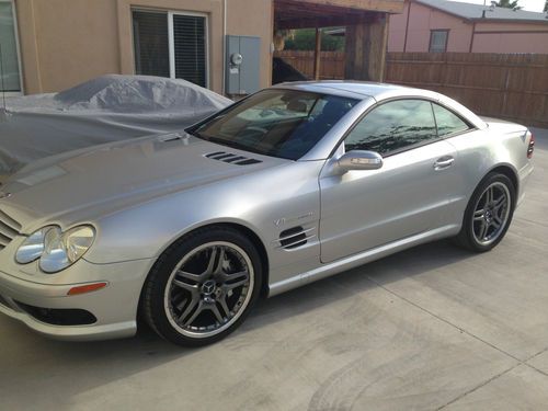 2005 mercedes-benz sl55 amg base convertible 2-door 5.5l