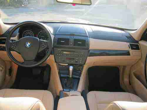 BMW X3 2007 WHITE/TAN 1 PRIVATE OWNER CLEAN CAR FAX LOW MILEAGE, US $18,999.00, image 10