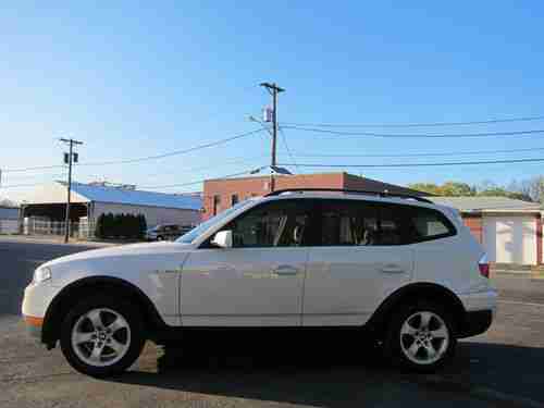 BMW X3 2007 WHITE/TAN 1 PRIVATE OWNER CLEAN CAR FAX LOW MILEAGE, US $18,999.00, image 13