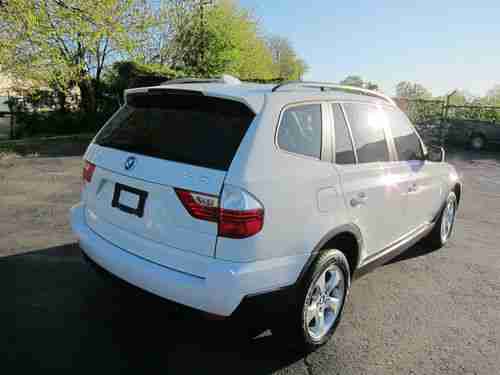 BMW X3 2007 WHITE/TAN 1 PRIVATE OWNER CLEAN CAR FAX LOW MILEAGE, US $18,999.00, image 15
