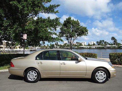 Extra nice low mileage 2001 ls430 - 62k miles, leather. moonroof, more