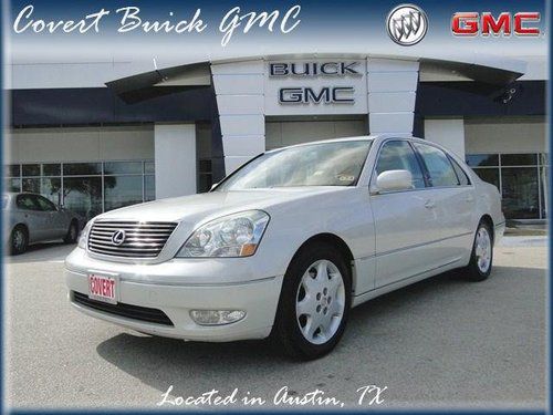 03 ls430 luxury sedan ls 430 leather navigation