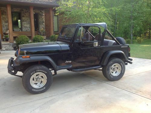 1989 jeep wrangler base sport utility 2-door 4.2l