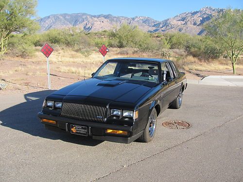 1987 buick regal grand national 3.8l turbo v6 only 46k original paint