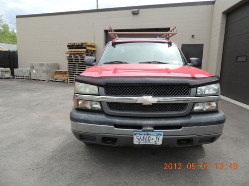 2003 Chevrolet Silverado Standard Cab Pickup 2-Door WITH Ladder Rack & Work Boxs, US $9,250.00, image 3