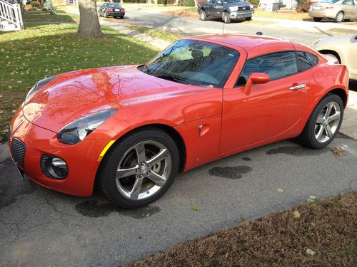 2009 pontiac solstice gxp coupe rare - better than jag, x4, miata, convertible