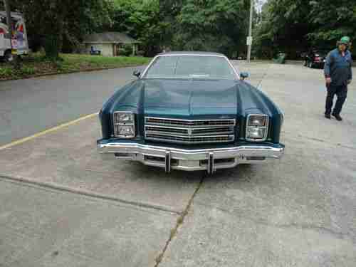 1976 CHEVROLET MONTE CARLO BARN FIND SOUTHERN CAR EASY RESTORATION SOLID NO RUST, image 5
