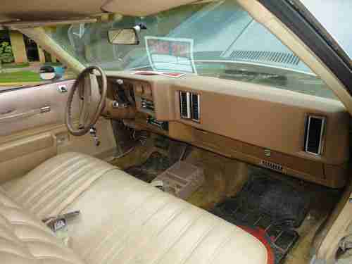 1976 CHEVROLET MONTE CARLO BARN FIND SOUTHERN CAR EASY RESTORATION SOLID NO RUST, image 8