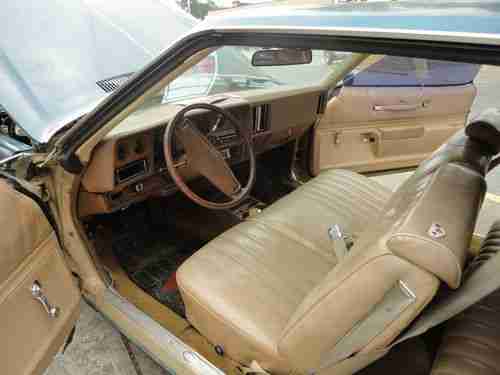 1976 CHEVROLET MONTE CARLO BARN FIND SOUTHERN CAR EASY RESTORATION SOLID NO RUST, image 21