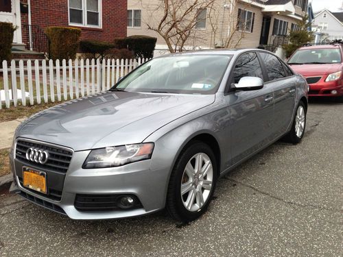 2011 audi a4 quattro sedan 4-door 2.0l dark grey 37,000 miles excellent cndtn