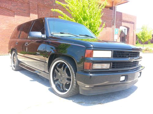 2000 chevy tahoe limited ss