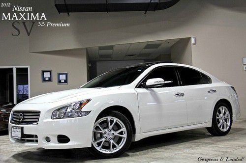 2012 nissan maxima 3.5 sv premium package xenons backup camera bose bluetooth!!