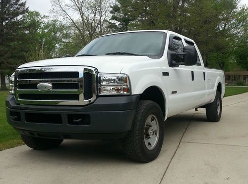 Runs and drives great! great deal!! 4x4 crew cab power stroke turbo diesel truck