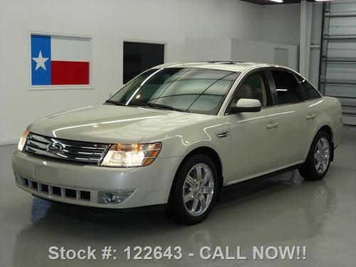 2008 ford taurus sel sunroof htd seats park assist 41k texas direct auto