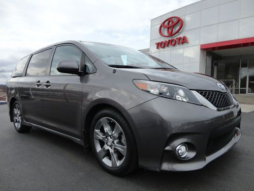 2011 sienna se sport edition 1-owner clean carfax power doors 20k miles video!