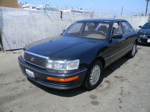 1992 lexus ls400, no reserve