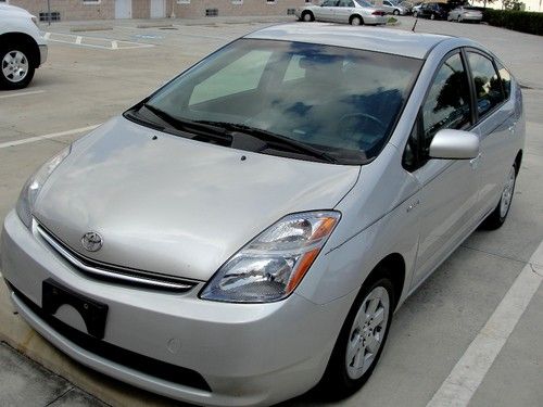 2007 toyota prius 50mpg! no reserve auction! key less go! back up camera!