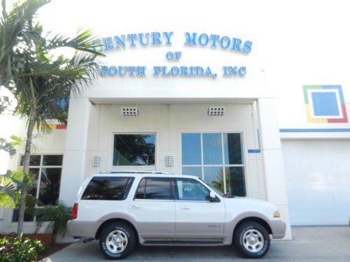 2001 lincoln navigator 4wd tan low miles