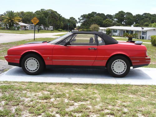 1990 cadillac allante convertible 2 door