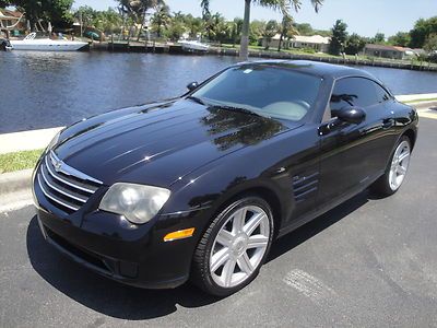 06 chrysler crossfire*6spd manual*x-sharp*sporty*srvcd*ready to go*florida nice