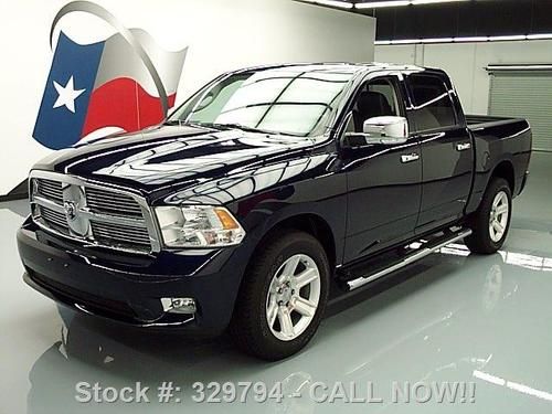 2012 dodge ram laramie ltd hemi 4x4 sunroof nav 10k mi texas direct auto