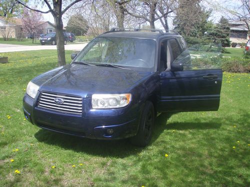 2006 subaru forester x wagon 4-door 2.5l