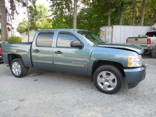 2009 chevrolet silverado 1500 4 door lt 5.3l salvage rebuildable wrecked