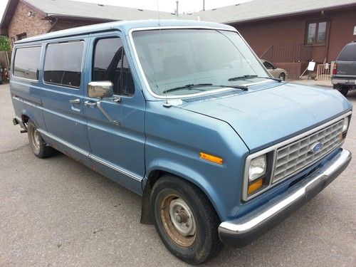 1991 ford e-150 econoline xl extended cargo van 2-door 5.0l (wheel chair access)