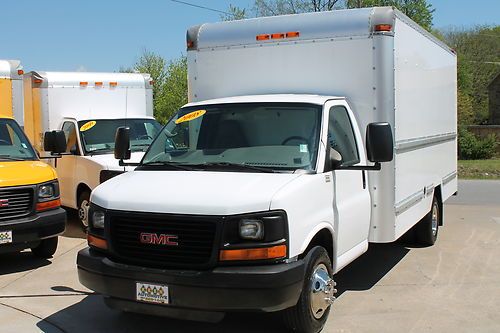2008 GMC 3500 Savana  BOX Truck CUBE Van Nashville !!  NEW WHITE PAINT Cutaway, US $13,988.00, image 11