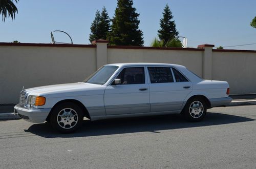 1991 mercedes-benz 420sel base sedan 4-door 4.2l low miles, one owner clean