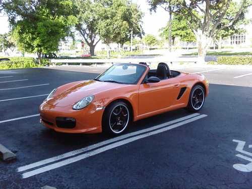 Porsche boxster s 2008 limited edition...racing orange
