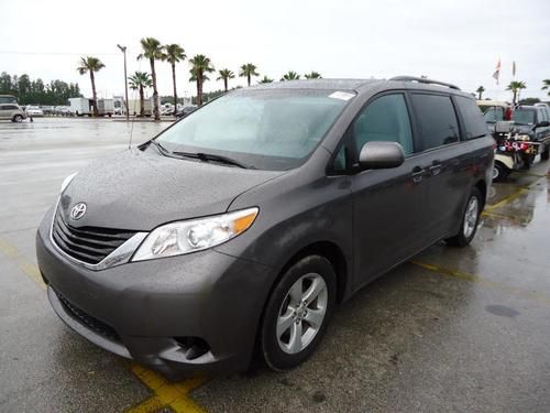 Toyota sienna 2012 - 6-speed auto-3.5l dohc v6 smpi, 6-cylinder gas- 2wd