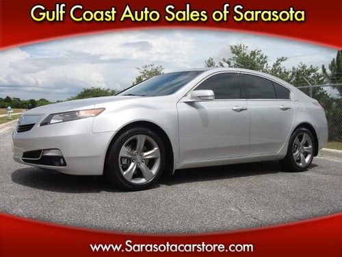 2012 acura advance auto! 1-owner! fl car! nav! leather! sunroof! clean!