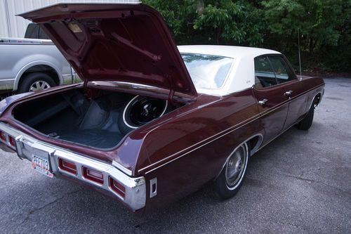 1969 chevrolet caprice base hardtop 4-door 6.5l 369