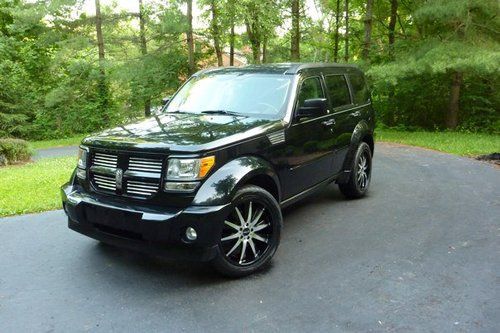 2007 dodge nitro r/t sport 4.0l navi custom rims remote start