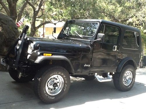 Jeep cj7, 4-wheel drive, wrangler, 2-door, hard top, 4x4, cj5, all wheel drive